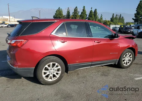 2018 Chevrolet Equinox Lt из США, поврежденный, VIN 2GNAXJEV0J6218613